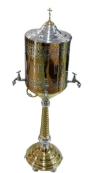 Holy Water Tank, Stainless Steel, Stand, 20L