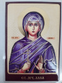 Laminated Icon of Holy Martyr Alla