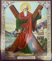 Icon of Saint Apostle Andrew the First-Called 24x20cm