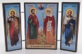 Diptych of Holy Martyr Adrian and Holy Martyr Natalia