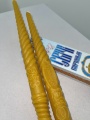 Wedding Beeswax Candles 2 pcs.