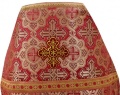 Priest Vestments, Brocade "Sunflower Cross" with Sewn Galloon