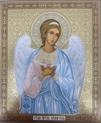 Icon Guardian Angel (gold foil) 15x18cm