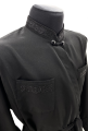 Cassock (wrap style) with embroidery, Paris fabric