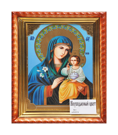 Icon of the Mother of God: "The Unfading Bloom" 32×42