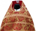 Priest Vestments, Brocade "Greek Cross" with Sewn Galloon