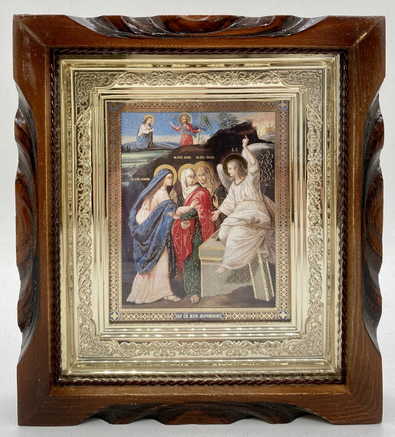 Icon of the Holy Myrrh-Bearing Women 19×17