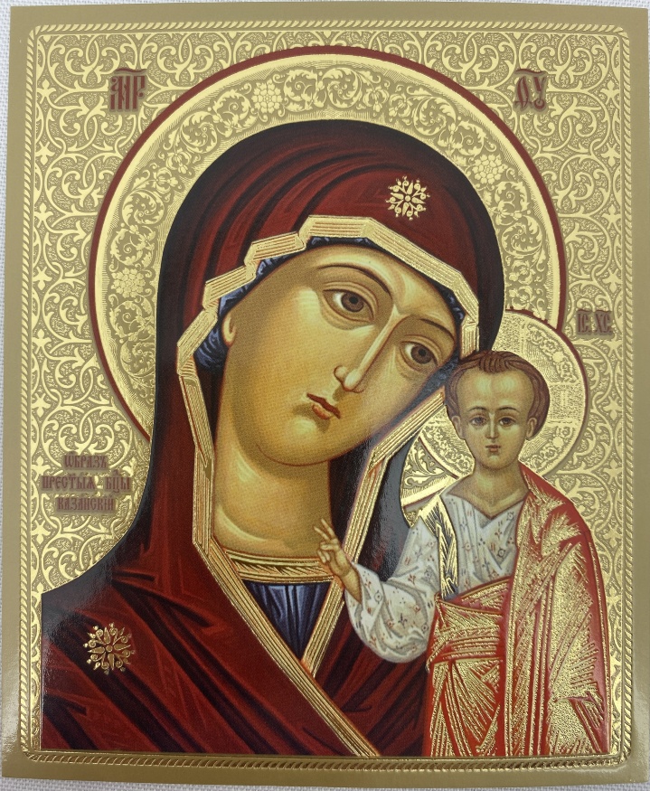 Icon of the Mother of God "Kazan" (Byzantium)