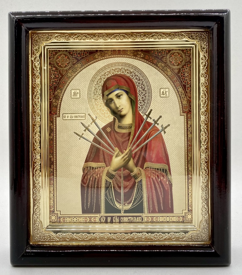 Icon of the Mother of God "Seven Arrows" 23×20