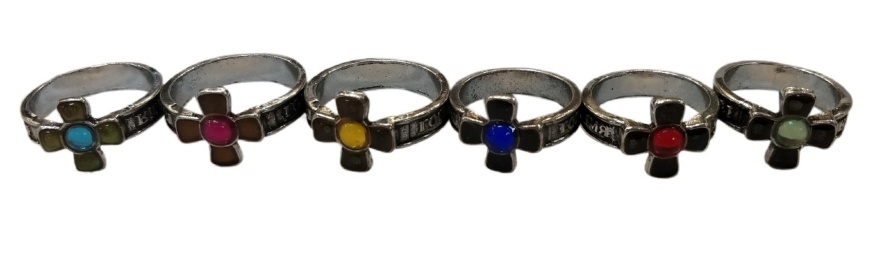 Ring (chameleon, cross)