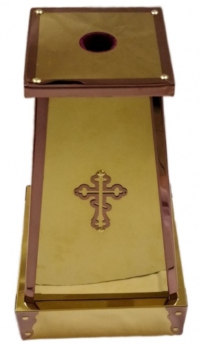 Stand 30×30cm base 19×19cm top (height 52cm)