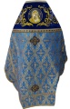 Priest Vestments Combined from Brocade "Openwork Cross", with Embroidered Epitrachelion, Embroidery "New Pattern"