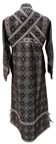 Sticharion made of brocade (economy), altar server, with orarion