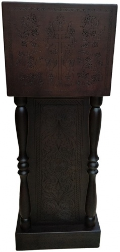 Side Analoy, 43×43 cm, (Height 117–93 cm)