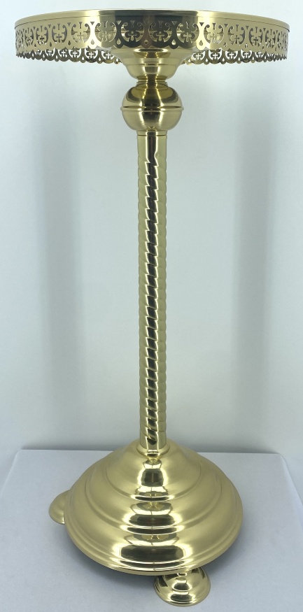 Stand for Pouring Dish, Height 87 cm, Ø41.5 cm