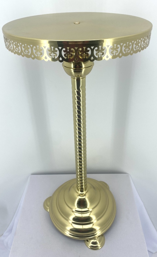 Stand for Pouring Dish, Height 87 cm, Ø41.5 cm