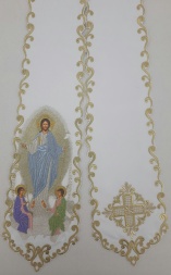 Bookmark with Embroidered Icon of the Resurrection of the Lord