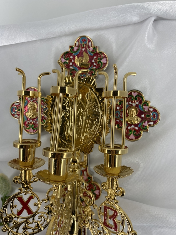 Paschal Triple Candleholder No. 20