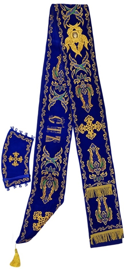 Double Orarion with Cuffs "Angel"