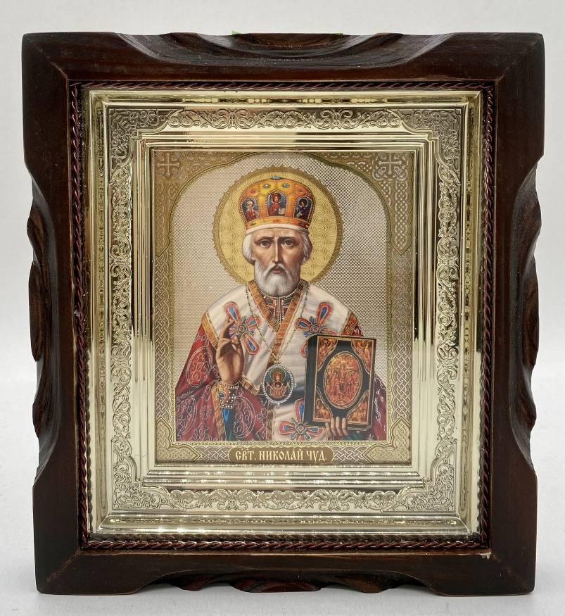 Icon of Saint Nicholas the Wonderworker 19×17