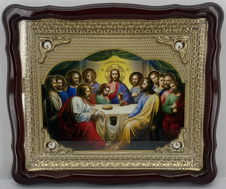 Icon of the Last Supper 42×48