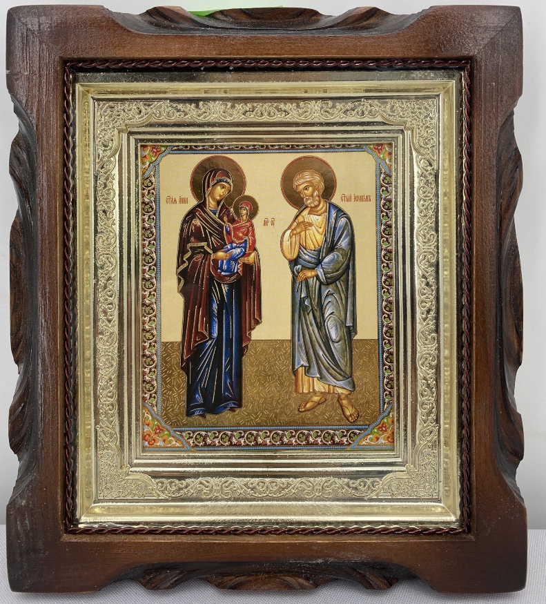 Icon of the Holy Righteous Joachim and Anna 19×17