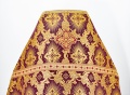 Priest Vestments, Brocade "Solar Cross" with Sewn Galloon