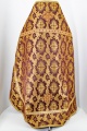 Priest Vestments, Brocade "Solar Cross" with Sewn Galloon