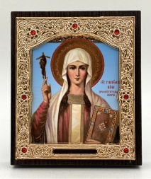 Icon of Saint Equal-to-the-Apostles Nina 11x13