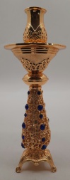 Table Candleholder, 19.5×7.5 cm