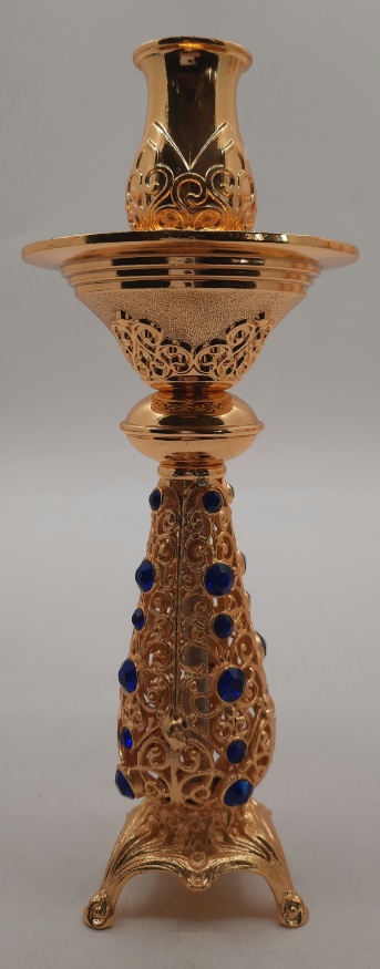 Table Candleholder, 19.5×7.5 cm