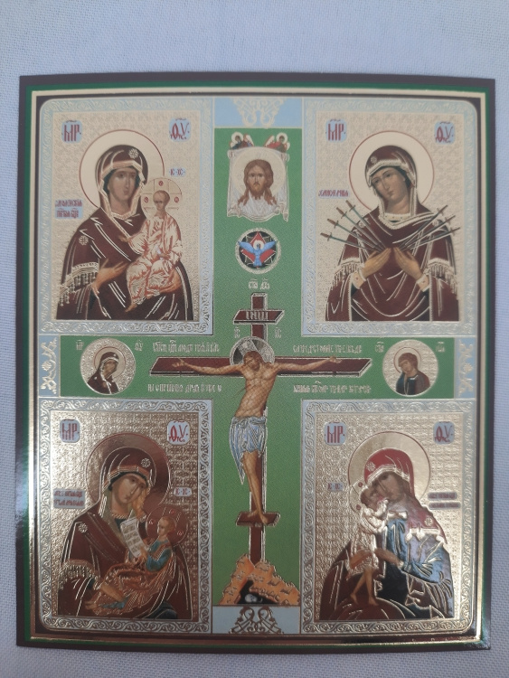Icon of the Mother of God "Four-Part" Z. Kh.