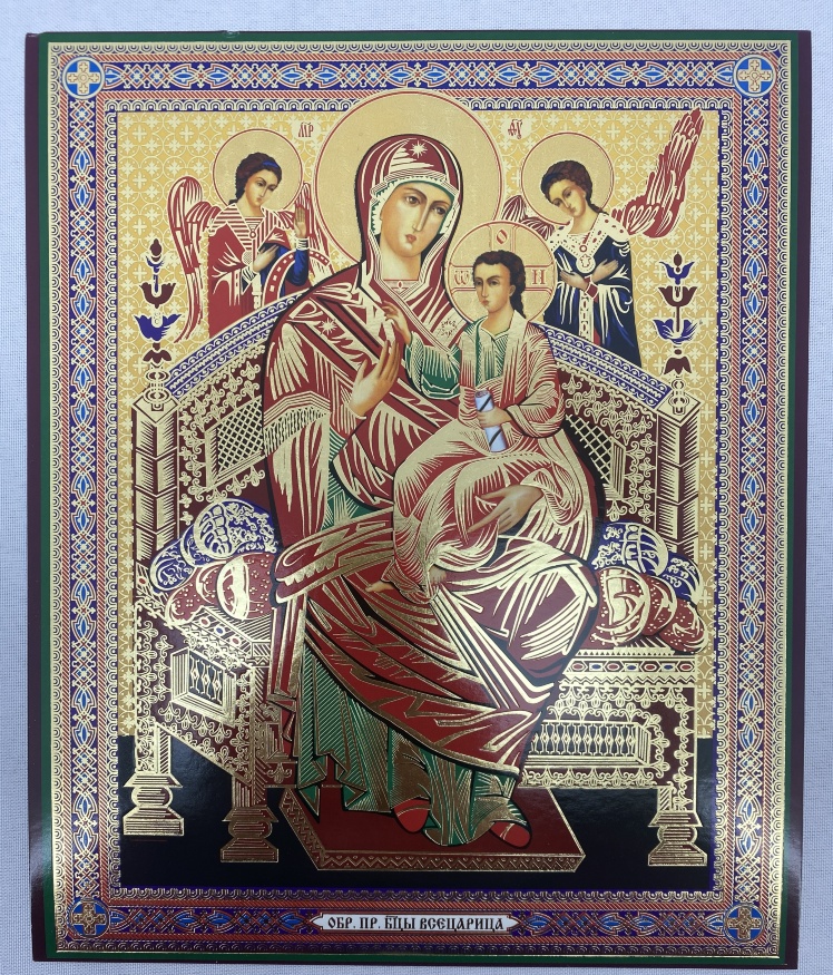 Icon of the Mother of God "Pantanassa" 24x20cm
