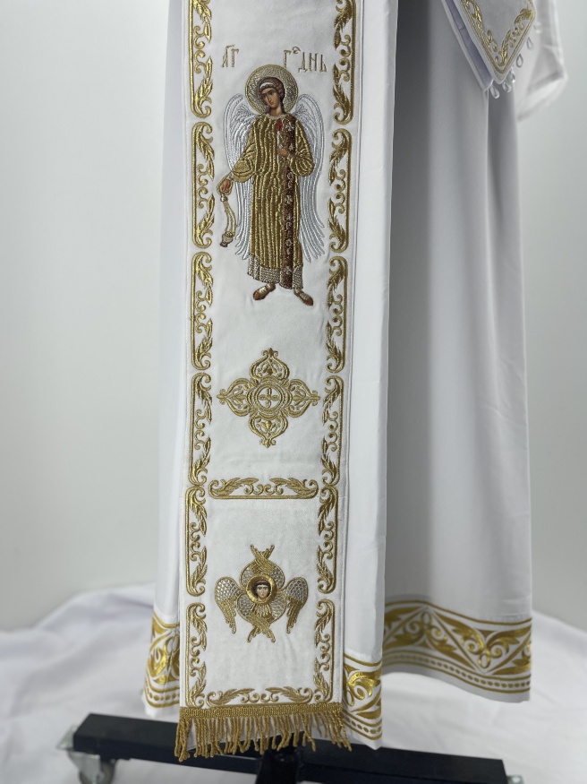 Orarion with Cuffs, Embroidery "Cross"