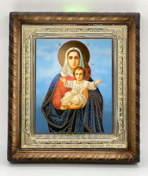 Icon of the Mother of God "I Am with You and No One Is Against You" 22.5×25.5