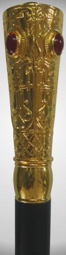 Staff with Stones (Gilded)