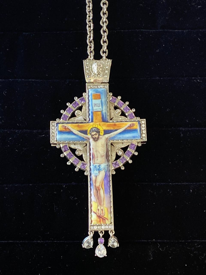 Pectoral Cross 14×7 Nickel