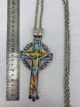 Pectoral Cross 14×7 Nickel