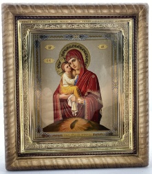 Icon of the Mother of God "Pochaev" 22.5×25.5