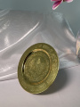 Diskos for 1 L, Ø20.5 cm, height 9.5 cm, gilded