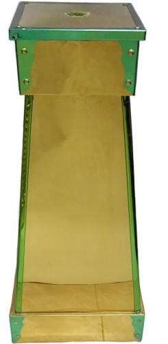 Stand 35×35 cm base 24×24 cm top (height 76.5 cm)