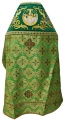 Priest Vestments Combined from Brocade “Paschal Cross” with Embroidered Epitrachelion, Embroidery “New Pattern”