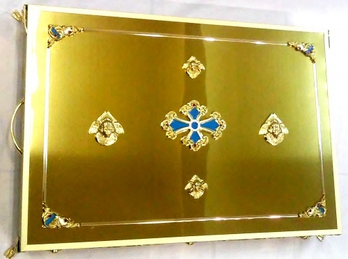 Reliquary for 85 capsules 45×65cm (height 11cm)