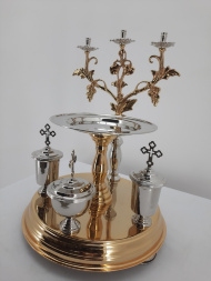 Combined Casting Dish, diameter 31cm, height 43cm