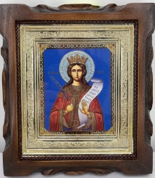 Icon of Saint Great Martyr Barbara 19×17