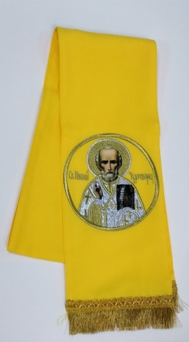 Bookmark with Icon of Saint Nicholas