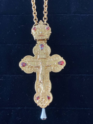 Pectoral Cross 11.5×5cm (gold-plated)
