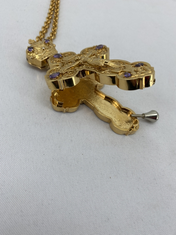 Pectoral Cross 11.5×5cm (gold-plated)