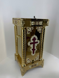 Altar Sacrifice 41×41 cm with Casting (Height 86.5 cm)
