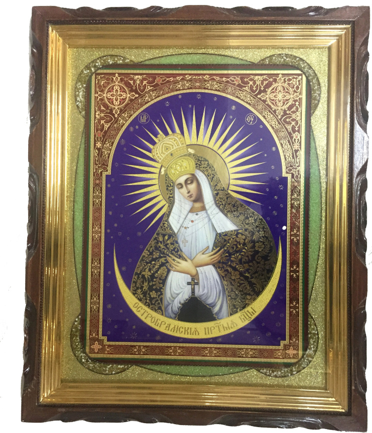 Icon of the Mother of God: "Our Lady of Ostrabrama" 44×54